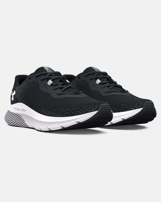 Men's UA HOVR™ Turbulence 2 Running Shoes in Black image number 3